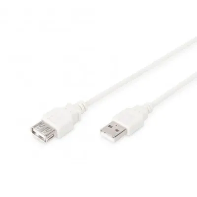 AK-300202-018-E Digitus USB-A produžni kabl, bež