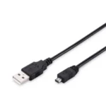 Kabl USB 2.0 A - B mini4, AK-300107-xxx-S