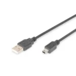 Digitus kabl USB 2.0 - B mini4, AK-300108-xxx-S