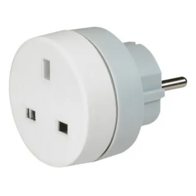 050383 Legrand strujni putni adapter, britanski na šuko, 050383