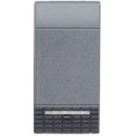 Bticino Living Light jednopolni taster 1M antracit, L4034N