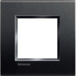 Bticino Living Light okvir 2M, antracit, LNA4802AR