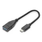 Digitus USB-C na USB-A adapter, AK-300315-001-S