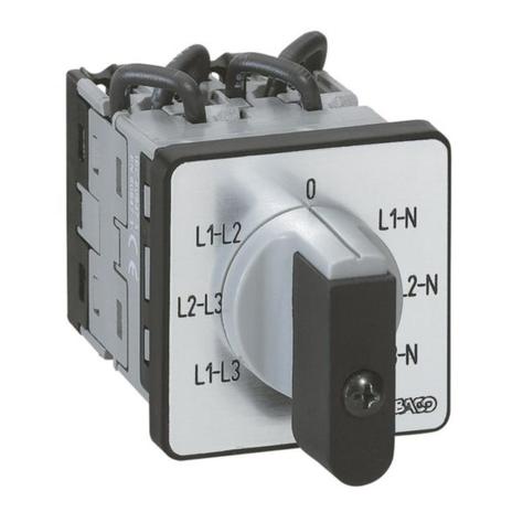 014653 Legrand preklopka voltmetar, 014653