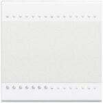 Bticino Living Light maska za mehanizam 2M, bela, N4915M2N