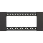 Bticino Living Now okvir 6M, crni, KA4806KG