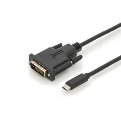 AK-300332-020-S Digitus adapter USB-C na DVI, 2m