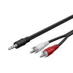 Goobay audio AUX adapter 3,5mm na 2xstereo, 50195