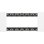 Bticino Living Now okvir &m, bela, KA4806KW