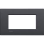 Bticino Living Light okvir 4M, antracit, LNC4804AR