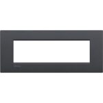 Bticino Living Light okvir, antracit, 7M, LNC4807AR