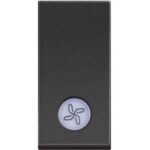 Classia prekidač sa indikatorom simbol ventilator RG4001LR