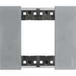 Bticino Living Now okvir za dva modula, boja MOON KA4802NW