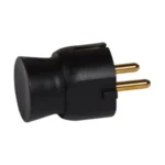 Legrand utikac bocni 16A crni 050178