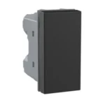 Bticino Classia prekidač za roletne, crni, RG4027